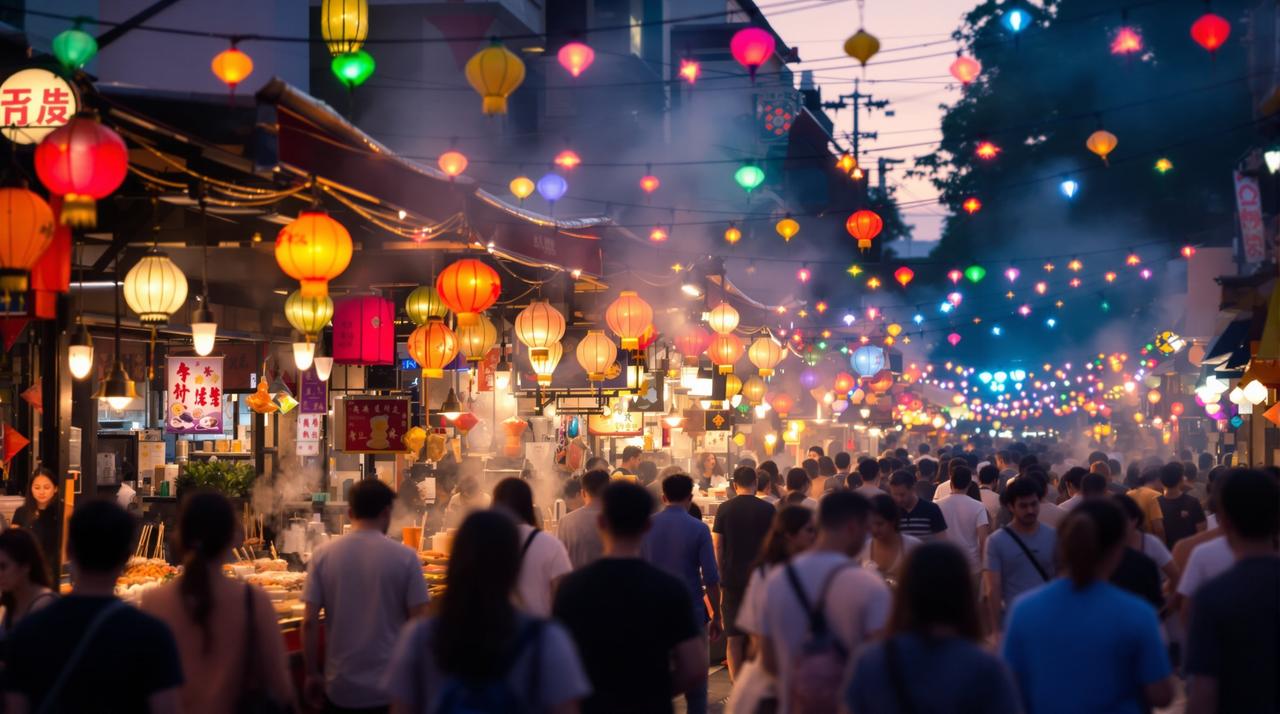 51导航推荐 - 夜市灯火初上时